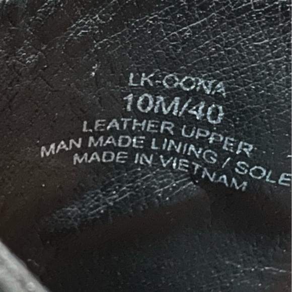 Lucky Brand Suede Peep Toe Black Shootie Sandals sz 10 - Picture 9 of 13